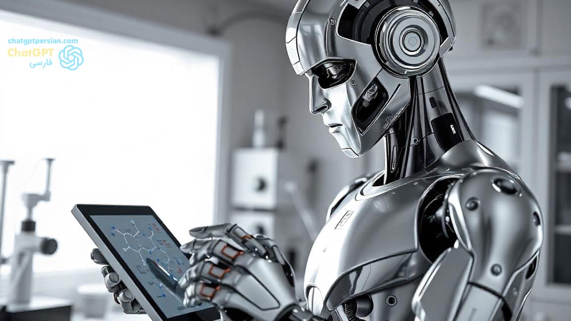 ربات هوش مصنوعی در حال ساخت ترکیب دارویی